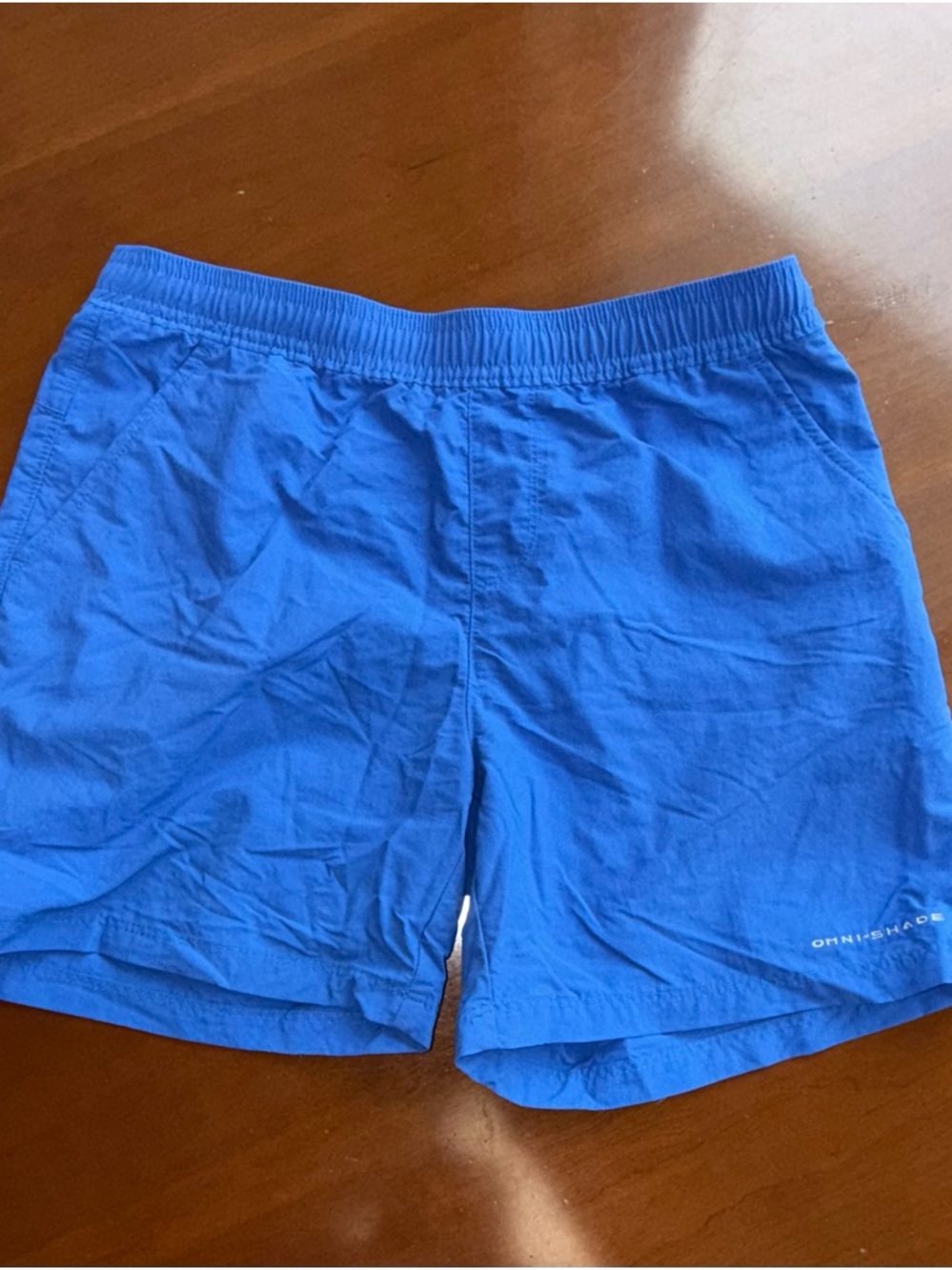 Columbia Women’s Blue Hiking Shorts Sz L - Lightweight Quick-Dry